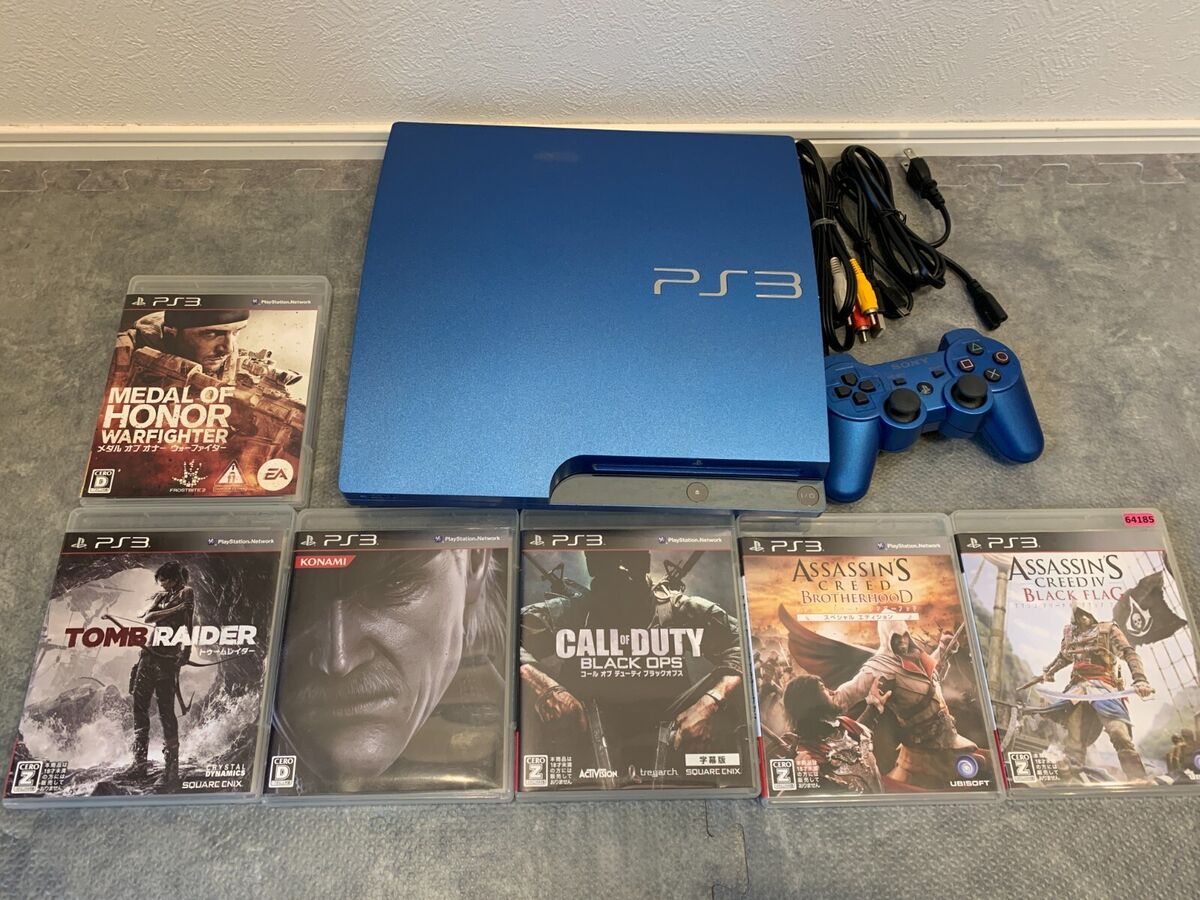 Sony PlayStation 3 PS3 320GB Splash Blue Console CECH Sony PlayStation 3 PS3 320GB Splash Blue Console CECH