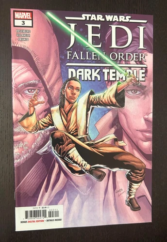STAR WARS JEDI FALLEN ORDER DARK TEMPLE #3 (Marvel Comics 2019) -- NM-
