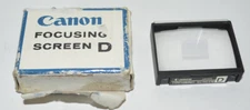 Canon Focusing Screen D Matte Grid For F-1 Camera