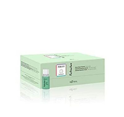 Kaaral Purify Restructure Intense Repair Treatment 0.35 x 12 Vials DAMAGED BOX