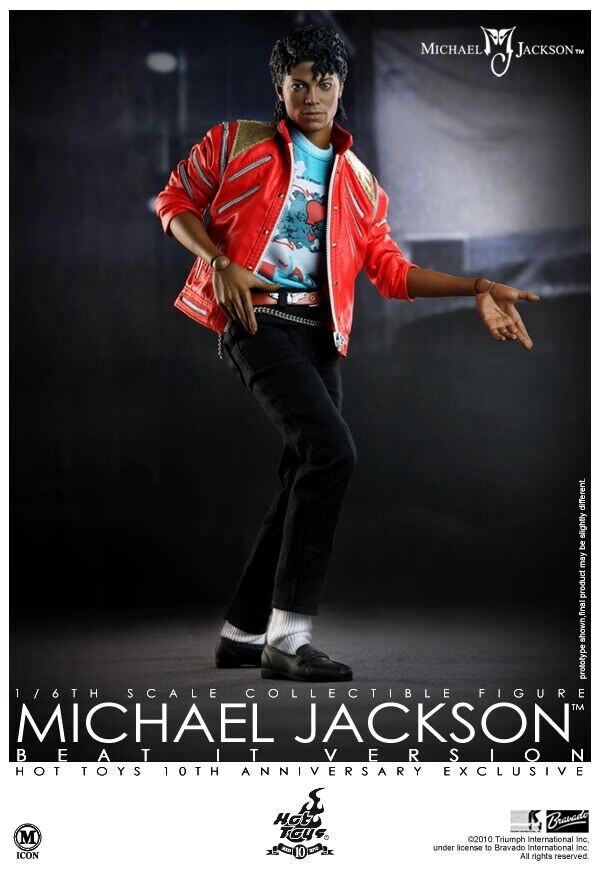Ready! Hot Toys 1/6 Michael Jackson Beat It version Exclusive