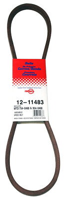5/8'' x 41 1/2'' Rotary #11483 Variable Speed Secondary Drive Belt MTD 754-0468