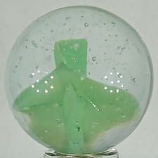 Large Vintage Marble King Cat's Eye Marble .96 Inches Near-Mint Condition