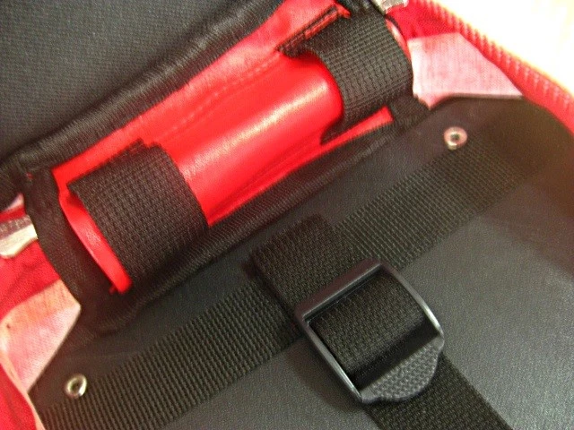 Fit HONDA XR250L XR650R XR650L RED TOOL BAG POUCH #BI3333# - Image 3 of 4