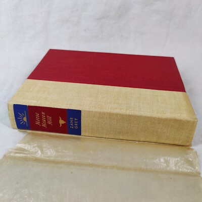 Rare Vtg 1959 Horse Heaven Hills - Zane Grey Hardcover - Nice Unread Condition