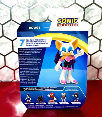 JAKKS Pacific Sonic The Hedgehog Rouge 2.5 in Action Figure for