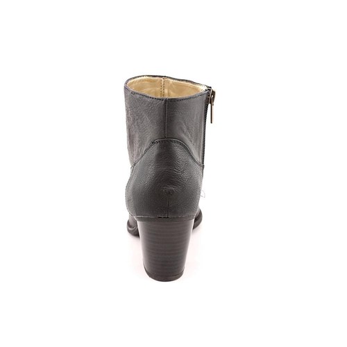 Chaps by Ralph Lauren Misa Black Bootie Ankle Boots Heels Womens Shoes Sz 10 - Picture 3 of 4
