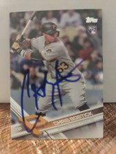 Chris Bostick Autographed 2017 Topps Signed Baseball Card #US238 Pirates 