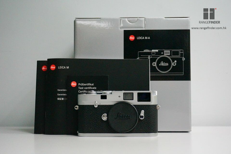 LEICA M-A TYP 127 10371 SILVER CHROME RANGEFINDER CAMERA LEICA M-A TYP 127 10371 SILVER CHROME RANGEFINDER CAMERA