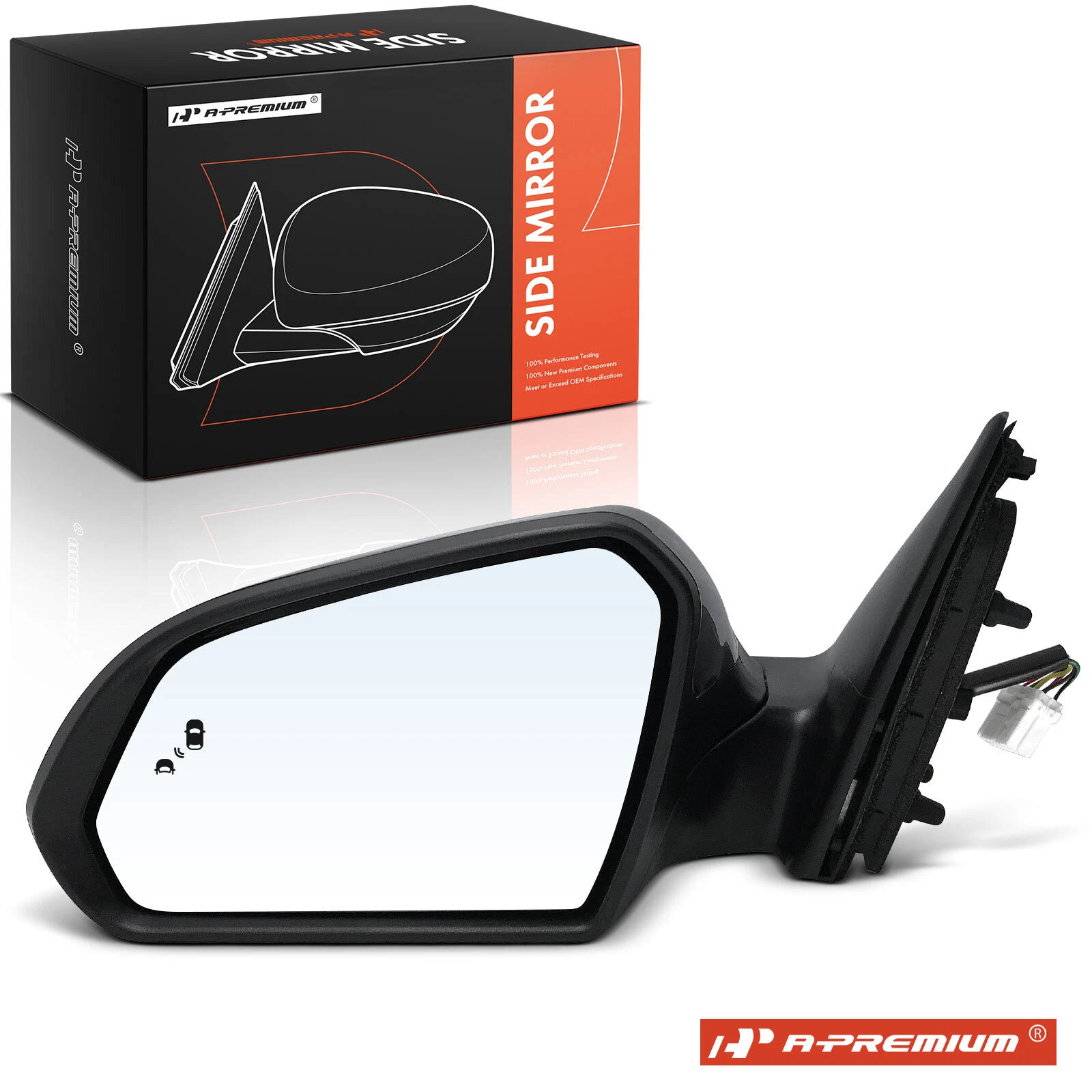 A-Premium Driver Power Mirror Manual Fold Signal for Hyundai Sonata 2018-2019
