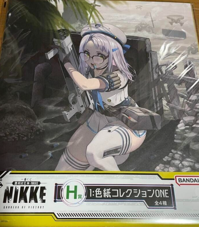 GODDESS OF VICTORY NIKKE Kuji Shikishi Art Board Neon, Rapi, Anis