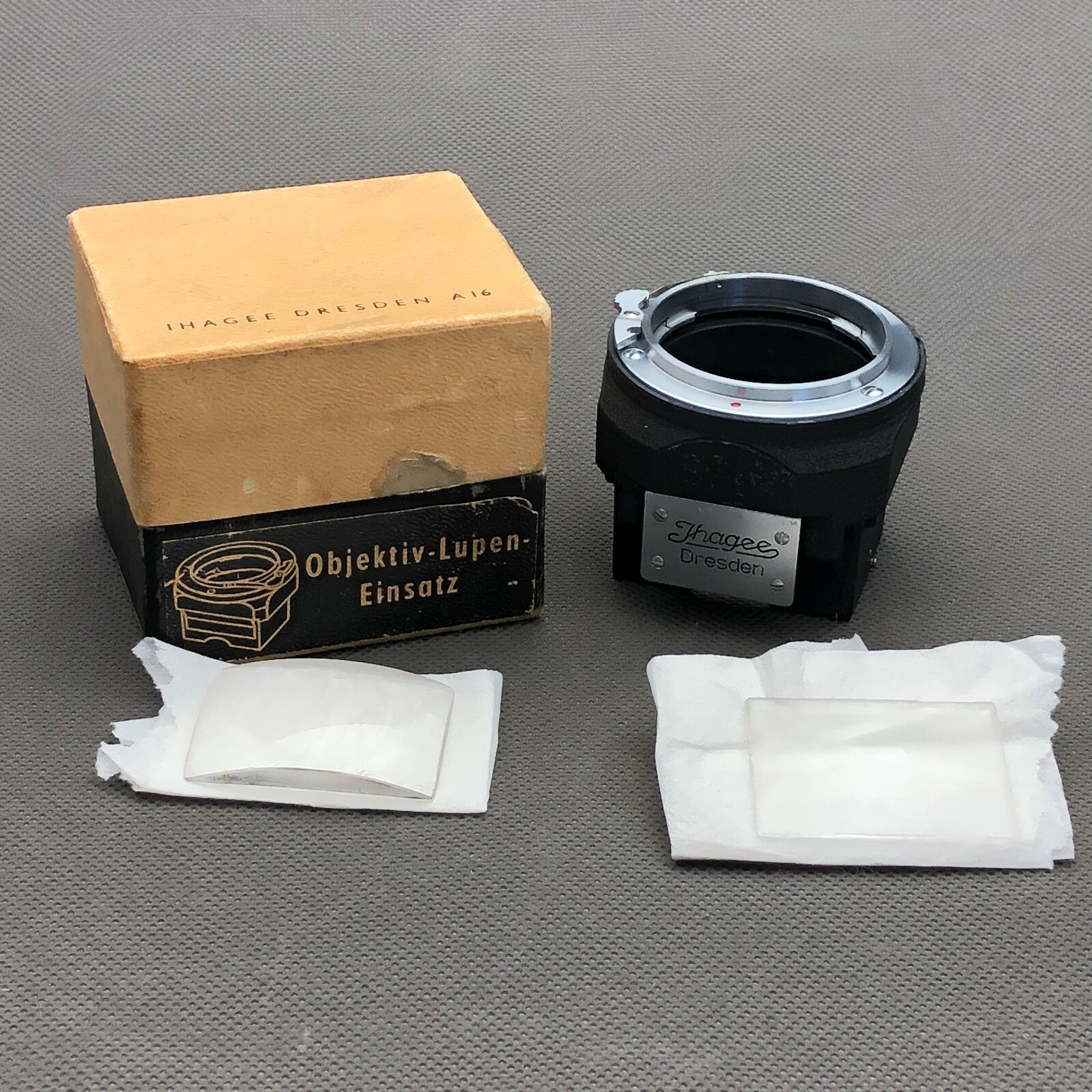 Ihagee Dresden Lens Magnifier Set for Exakta LOUPE FINDER eBay
