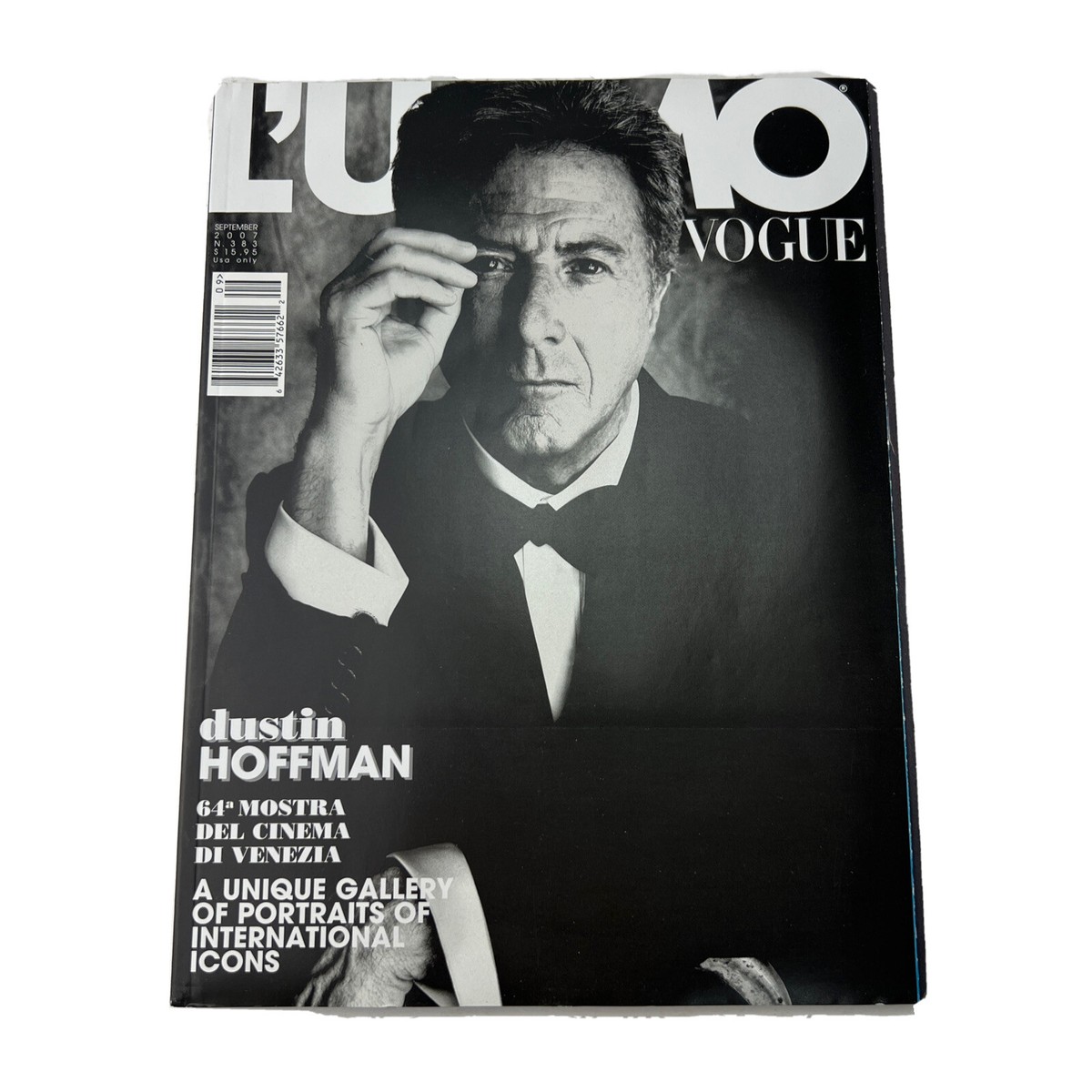L'UOMO Vogue Magazine September 2007 ~ DUSTIN HOFFMAN TIM