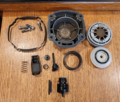 #ad USED RIDGID PARTS FOR R250SFE CAP AND TRIGGER USED #385 $22.00