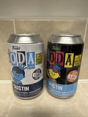 Freddy Funko As Dustin Soda Can Lot Of 2