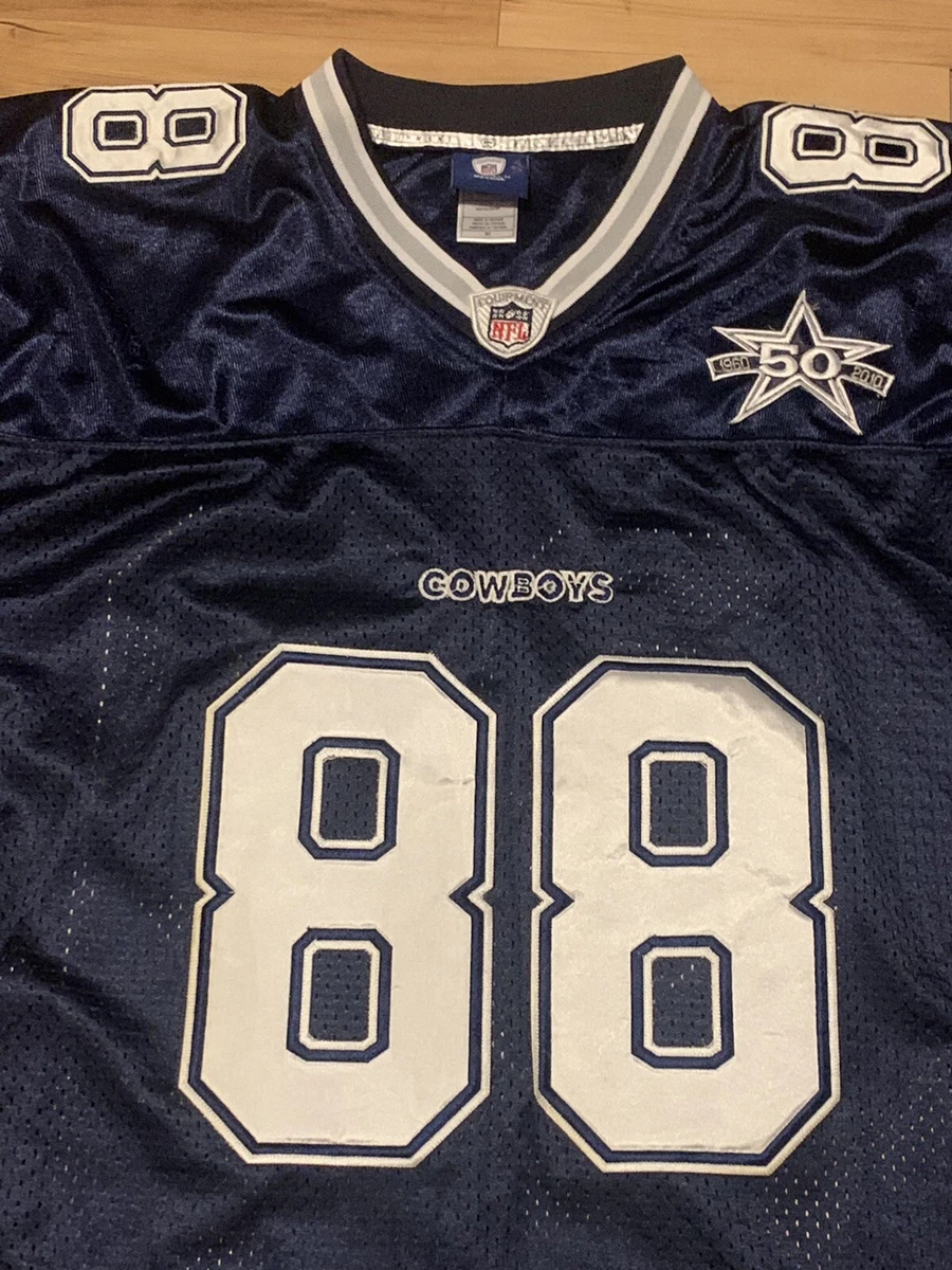 Vintage Reebok Dallas Cowboys Dez Bryant 50 Year Patch Authentic