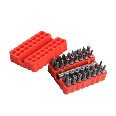 33 PCS Torx Bit Set Tamper Security Hex Head Drill Extension Screwdriver Bits US