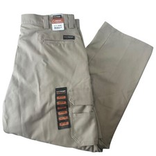 Wrangler Workwear Men's Functional Cargo Pants Khaki Outdoor Rugged 40x30 NWT