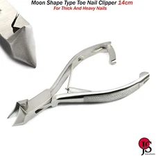 Moon Shape Style Toe Nail Nipper Cutter For Heavy Thick Nails Clipper Podiatry