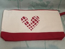 New Canvas Cosmetic Makeup Bag