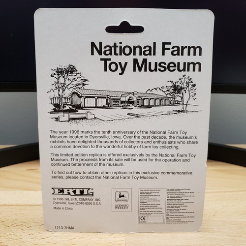 Ertl John Deere Model 80 Collector's Tractor National Farm Toy Museum 1:64 - Picture 8 of 8