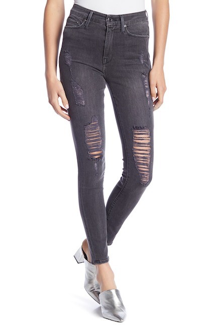 Baggy Jeans Khloe Kardashian Ripped Jeans GOOD AMERICAN