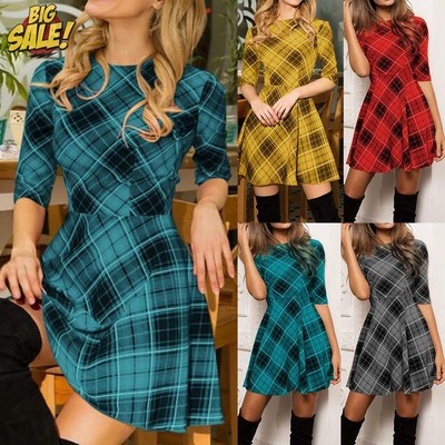 tartan party dresses uk