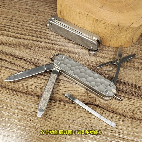 EDC Titanlegierung Messergriff Patch für Victorinox Rambler 0,6225 58 mm Messer - Bild 3 von 5