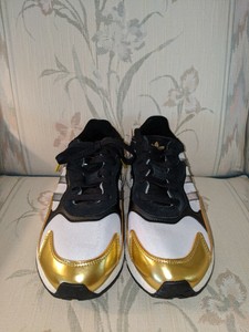 adidas black and gold womens shoes