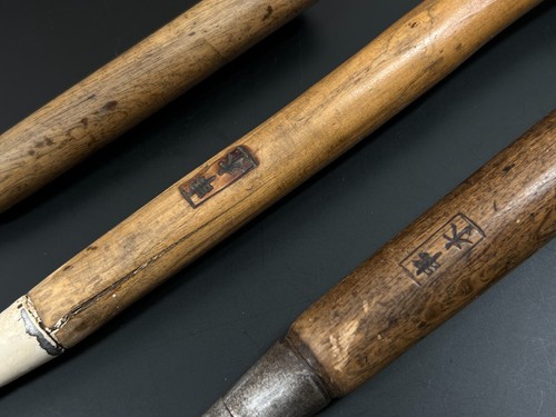 Vintage Japanese Chisel 3set Nomi /Hand Plane Saw Iron Hammer Hand Tool/d56 - Picture 15 of 24