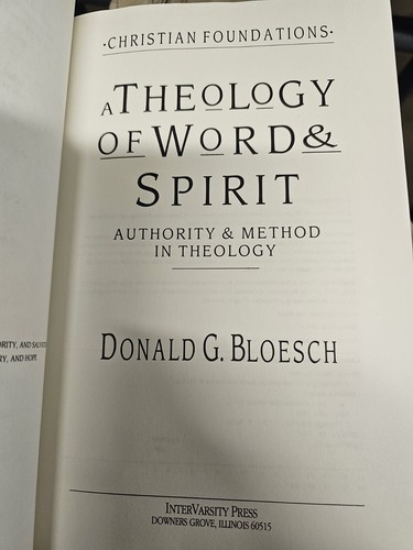 Lot of 7 Books Set from the Christian Foundations Series by Donald G. Bloesch.Q5 - Picture 4 of 19