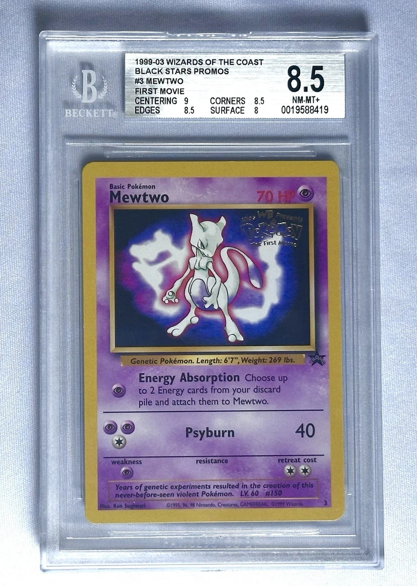Wizards of the Coast Pokémon TCG 8.5 Graded Individual Trading