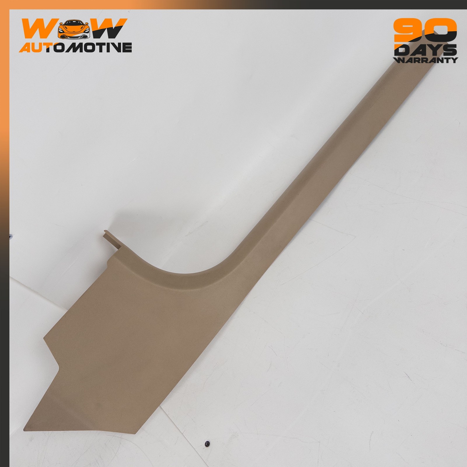 05-13 CHEVROLET CORVETTE C6 CADILLAC XLR FRONT RIGHT SILL PLATE TRIM BEIGE OEM