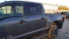 18 NISSAN TITAN PRO-4X DOOR REAR LEFT DRIVER GRAY CREW CAB