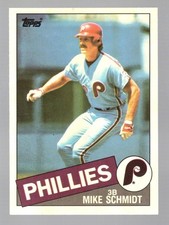 Mike Schmidt 1985 Topps Tiffany #500