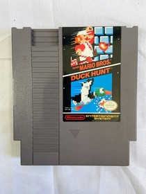 Pre-Owned Super Mario Bros. / Duck Hunt (Nintendo NES, 1980s) Game Cart + Manual