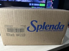 SPLENDA Zero Calorie Sweetener, 2000 Count Packets New box carton Fresh stock