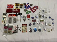 Lot of Darts & Accessories Viper Mighty Mite Termite Voks Harrows Flights +++