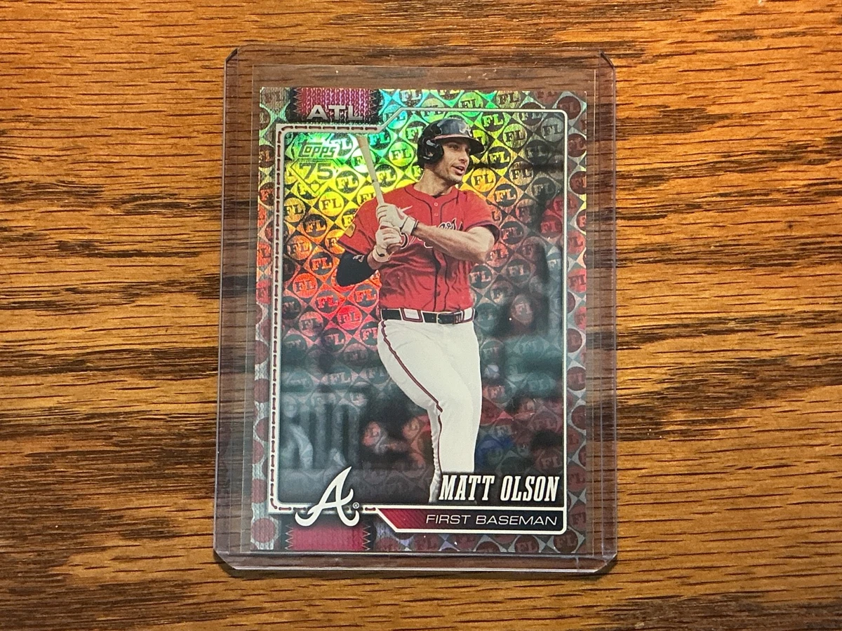 Matt Olson Baseball Serial Numbered Sports Trading Cards