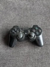 Sony Playstation 3 PS3 Sixaxis DualShock 3 Controller Black Genuine OEM 