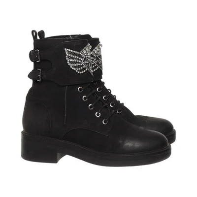 Bruno Premi, Schnürstiefel, Größe: 38, Schwarz, Damen #IeY - Bild 1 von 4