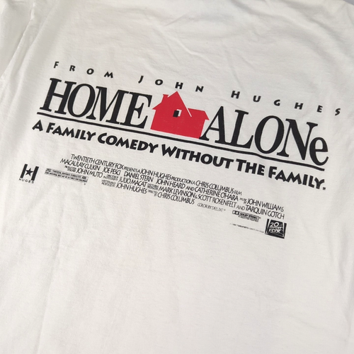Rare Home Alone Movie Long Sleeve T-Shirt | Marv Face w/Tarantula | Adult M - Picture 5 of 10