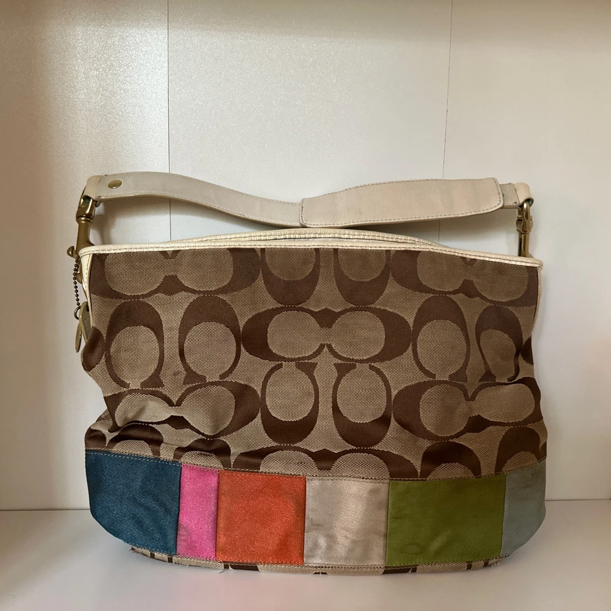 Coach Multi Stripe Shoulder Bag Bags & Handbags for Women for sale Coach Multi Stripe Shoulder Bag Bags & Handbags for Women for sale