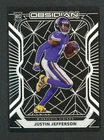 2020 Panini Obsidian Justin Jefferson RC Vikings Rookie #109