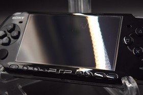 Sony PSP-3000 Piano Black Handheld Console Region Free Tested Good Condition