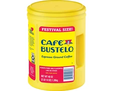 Café Bustelo Dark Roast Espresso Ground Coffee 46 oz Festival Size