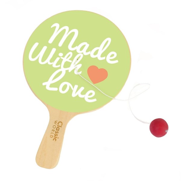 Classic World - Classic World Houten Racket Met Bal Aan Koord (Us Import) NEU-image