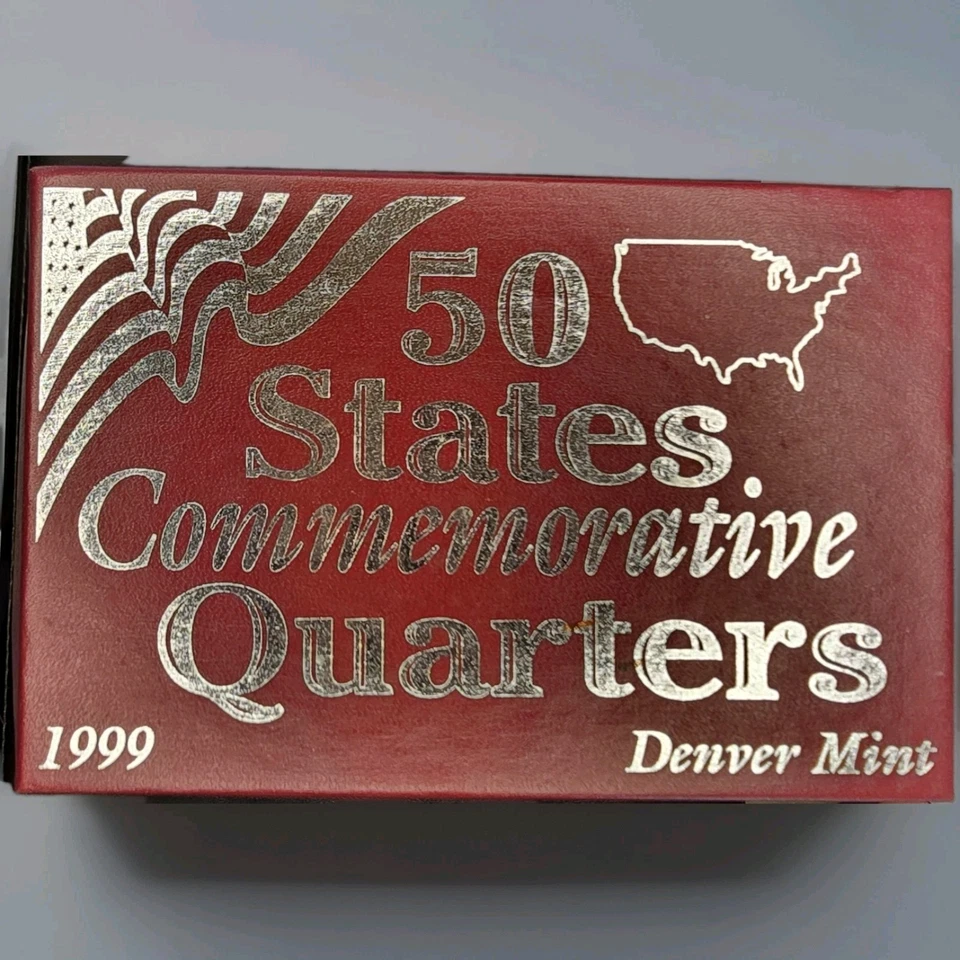 1999–2009 U.S. 50 State Quarters Complete Set Denver Mint Uncirculated w/ COA - Image 2 of 4