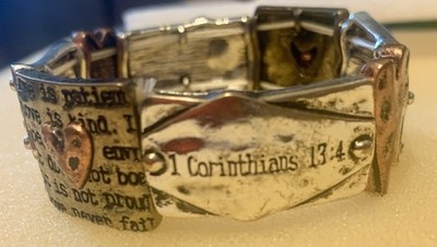 1 Corinthians 13:4 Bracelet 
