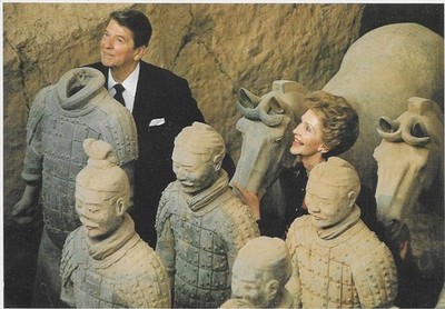 US-Präsident Reagan in China 1984